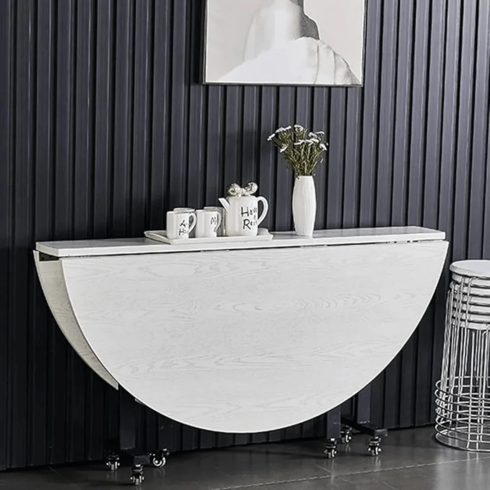 mobile folding dining table with 6 wheels marble texture table top 9253747 mobile folding dining table with 6 wheels marble texture table top 9253747